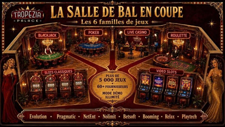 Tropezia Palace Casino jeux